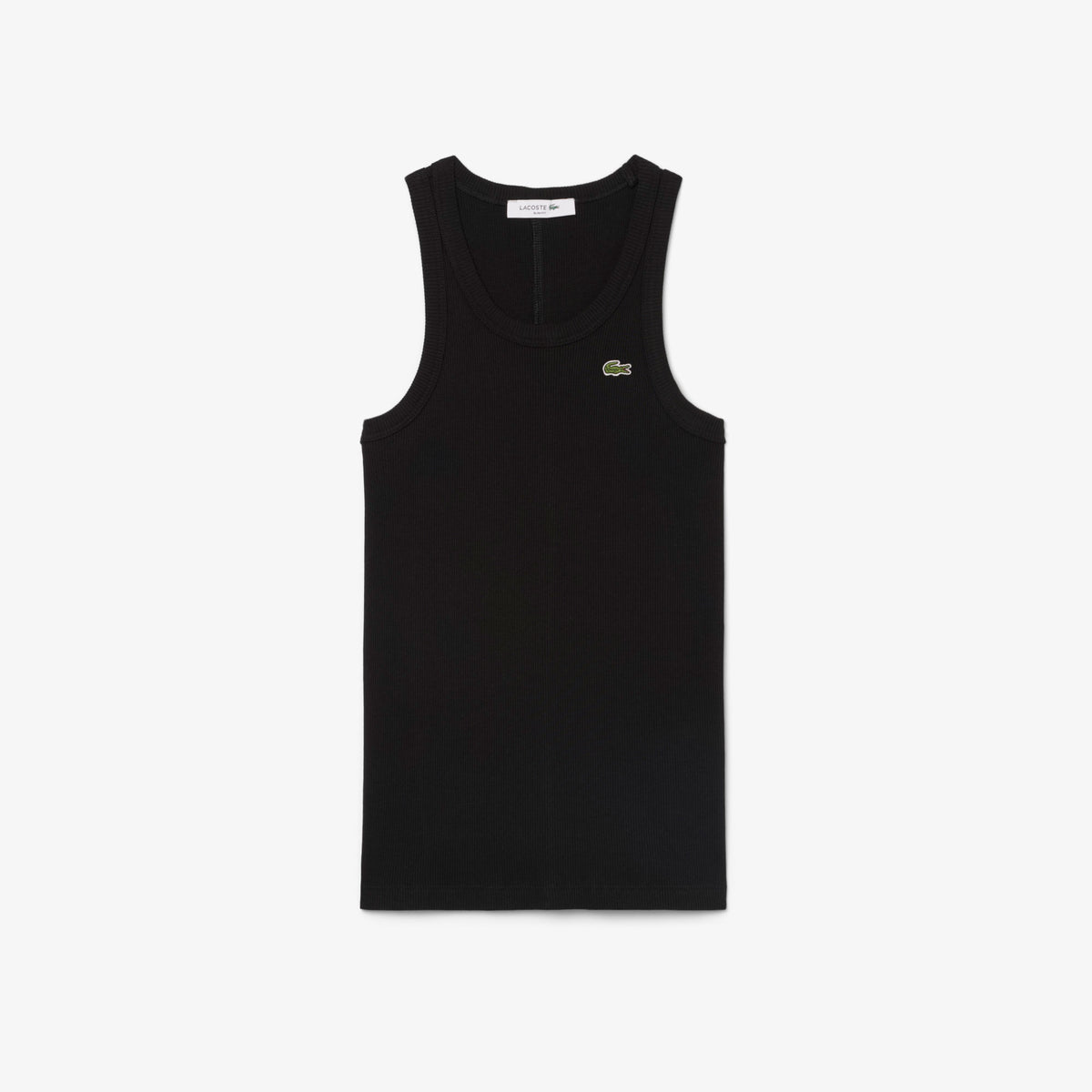 Lacoste Slim Fit Kadın Siyah T-shirt