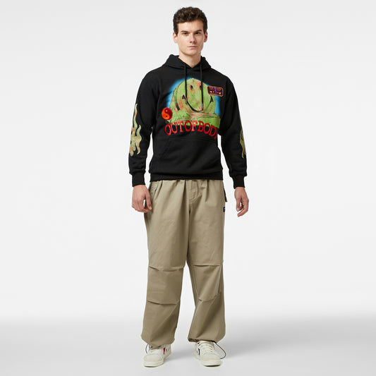 Karl Kani Woven Retro Washed Parachute Erkek Yeşil Pantolon