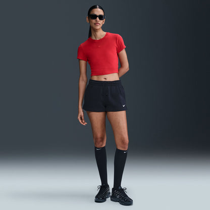 Nike Phoenix Fleece Kadın Siyah Şort