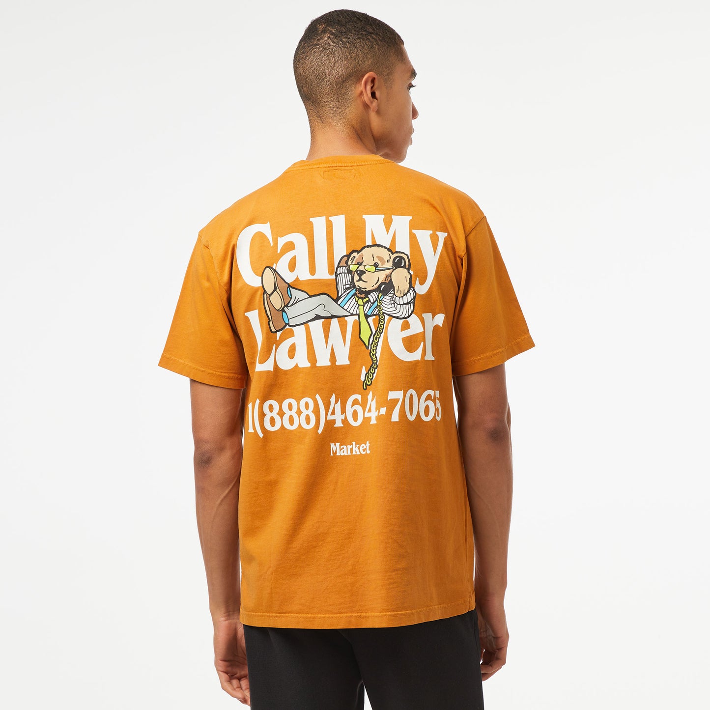 Market Better Call Bear Erkek Turuncu T-shirt