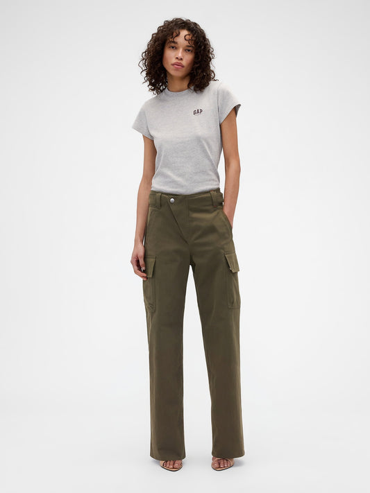 Haki Gap × Victoria Beckham High Rise Kargo Pantolon
