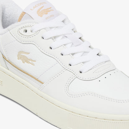 Lacoste T-clip Platform Kadın Krem Spor Ayakkabı
