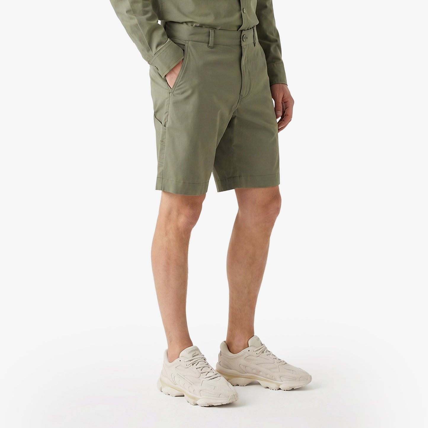 Lacoste Relaxed Fit Erkek Haki Şort