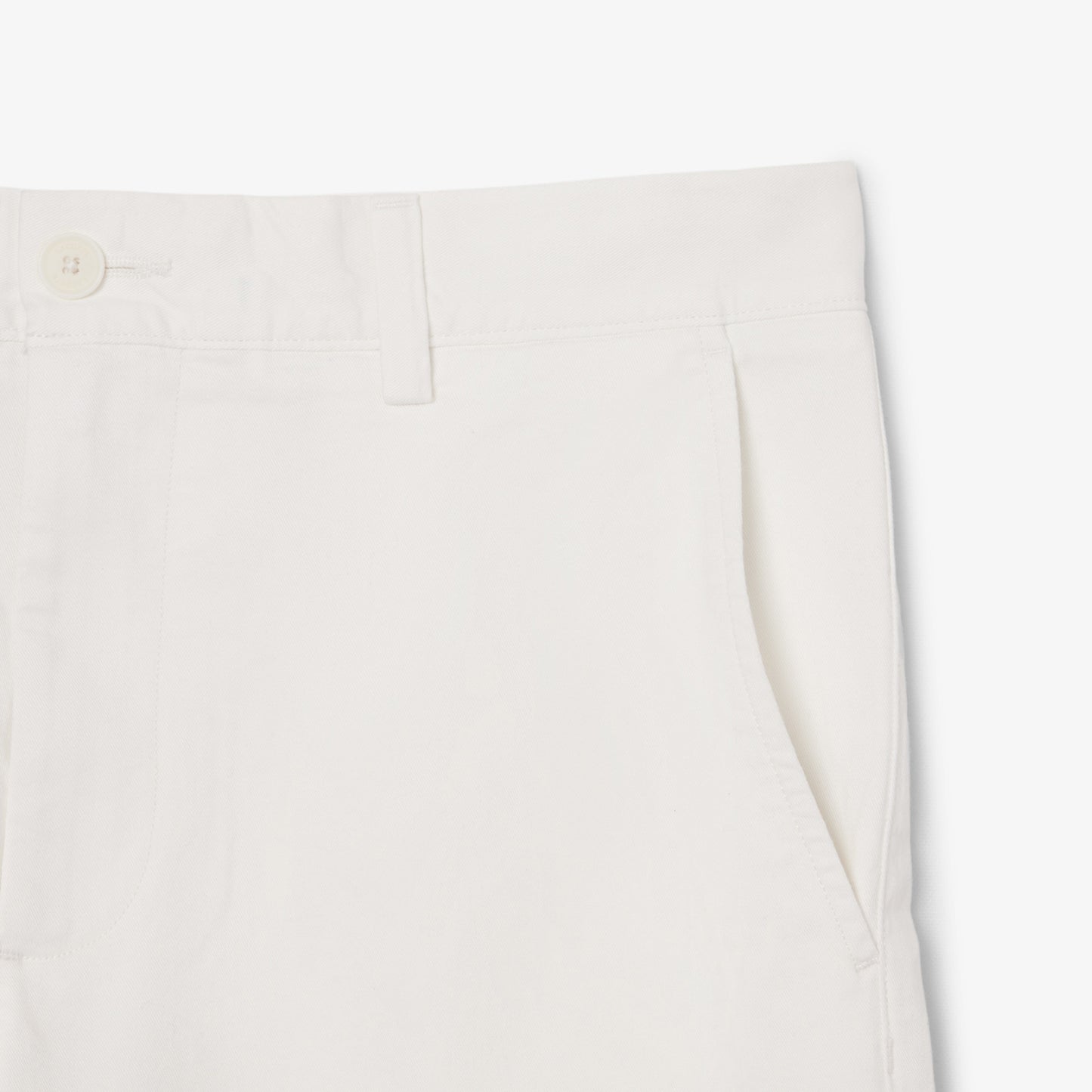 Lacoste Erkek Slim Fit Beyaz Bermuda Şort