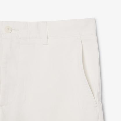 Lacoste Erkek Slim Fit Beyaz Bermuda Şort