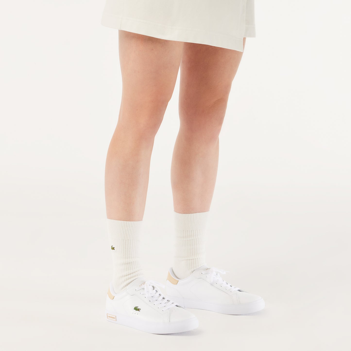 Lacoste Powercourt Kadın Beyaz Sneaker