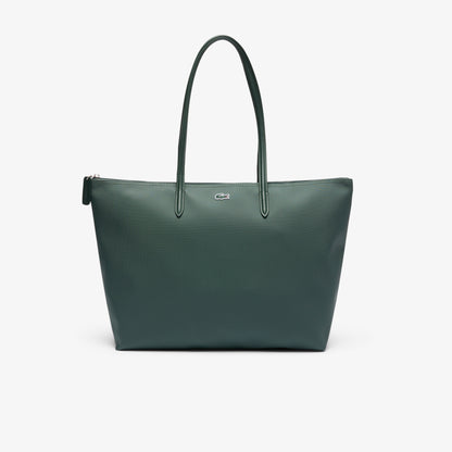 Lacoste Large L.12.12 Kadın Koyu Yeşil Omuz Çantası