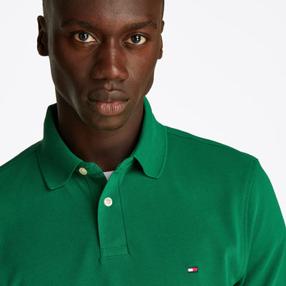 Tommy Hilfiger Nos Erkek Yeşil Polo Yaka T-shirt