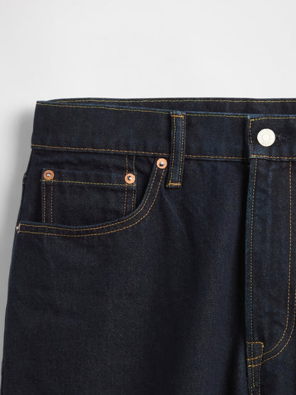 Siyah 10.5 Baggy Denim Şort