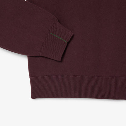 Lacoste Regular Fit Erkek Bordo Kazak