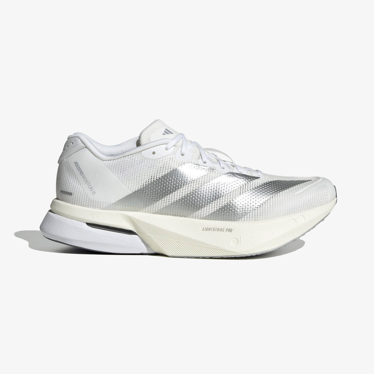 Adidas Adizero Boston 13 Kadın Beyaz Koşu Ayakkabısı