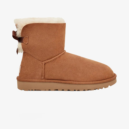 Ugg Mini Bailey Bow Kadın Kahverengi Bot