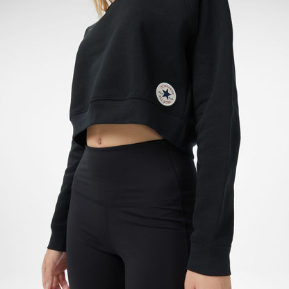 Converse Kadın Siyah Sweatshirt