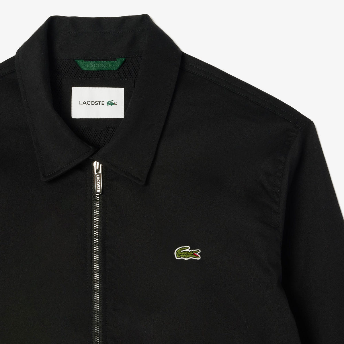 Lacoste Erkek Gömlek Yaka Siyah Ceket