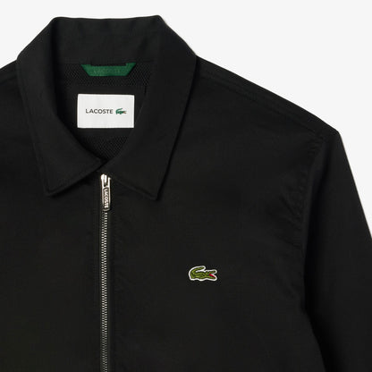 Lacoste Erkek Gömlek Yaka Siyah Ceket