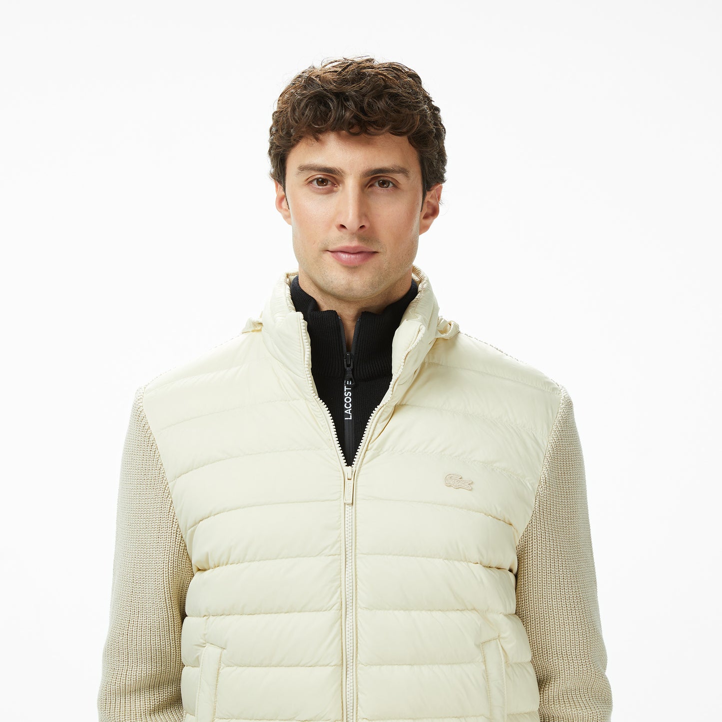 Lacoste Erkek Regular Fit Açık Kahverengi Mont