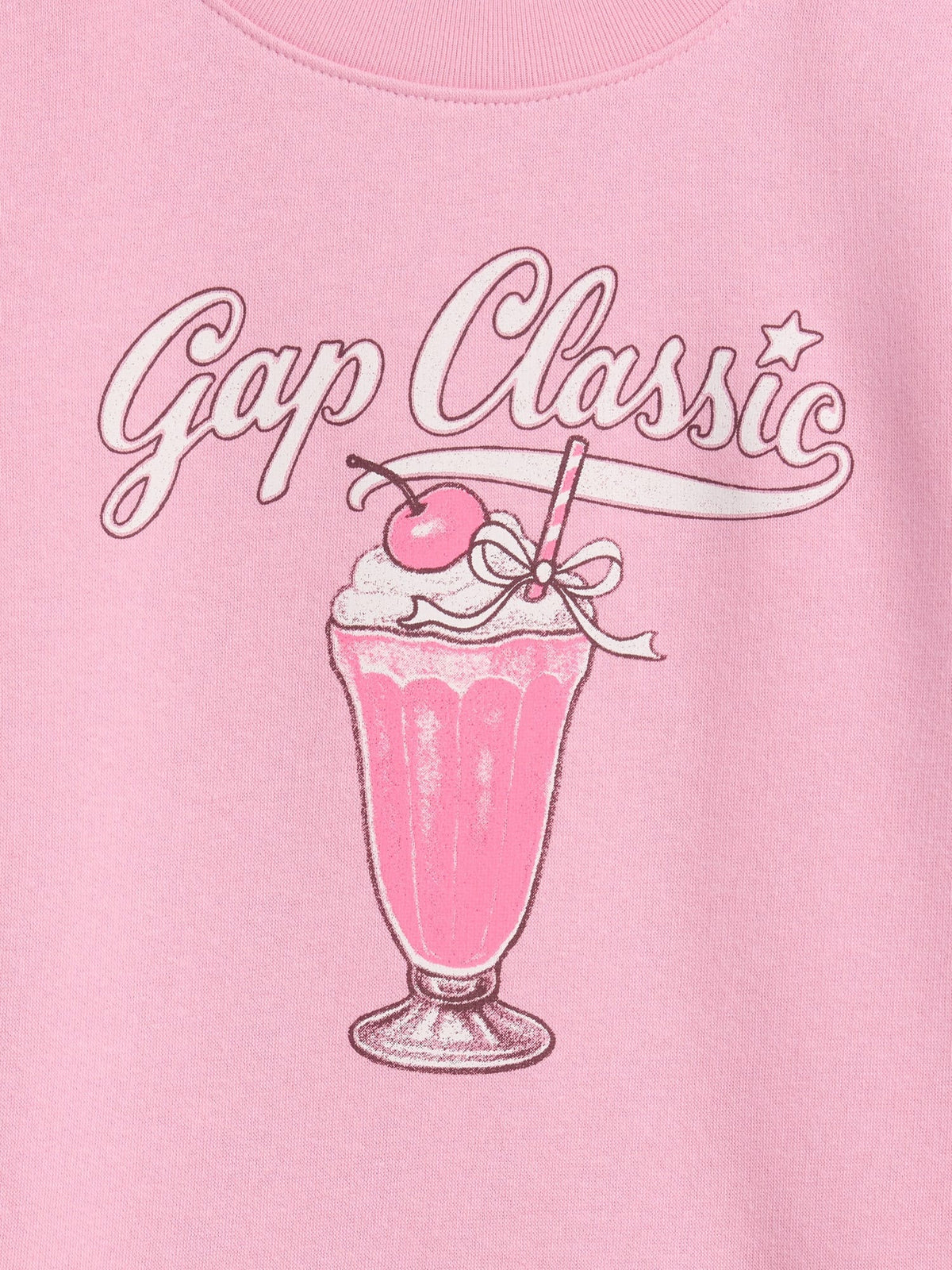 Açık Mavi Bisiklet Yaka Grafik Baskılı Sweatshirt