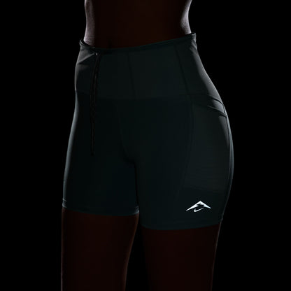 Nike Trail Df Hr 4in Tgt Kadın Siyah Tayt