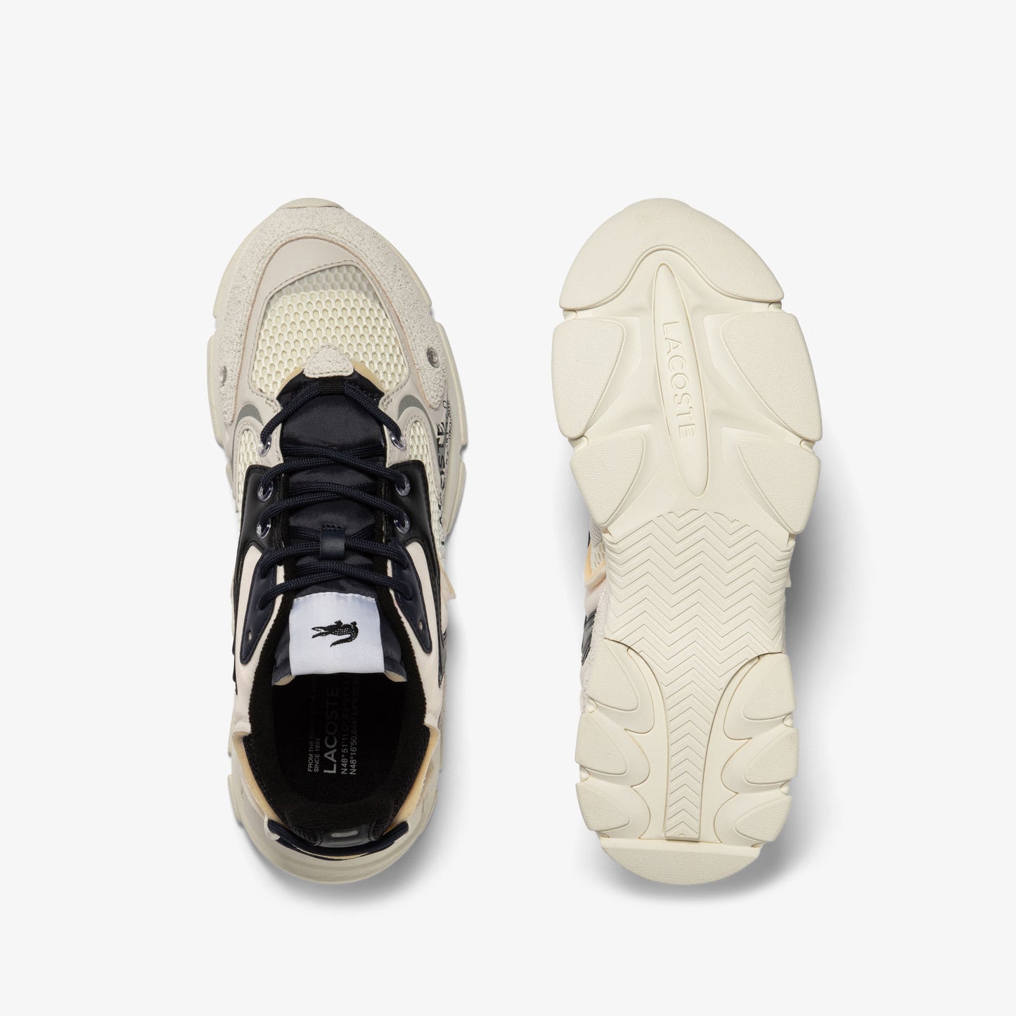 Lacoste L003 Erkek Bej spor Ayakkabı