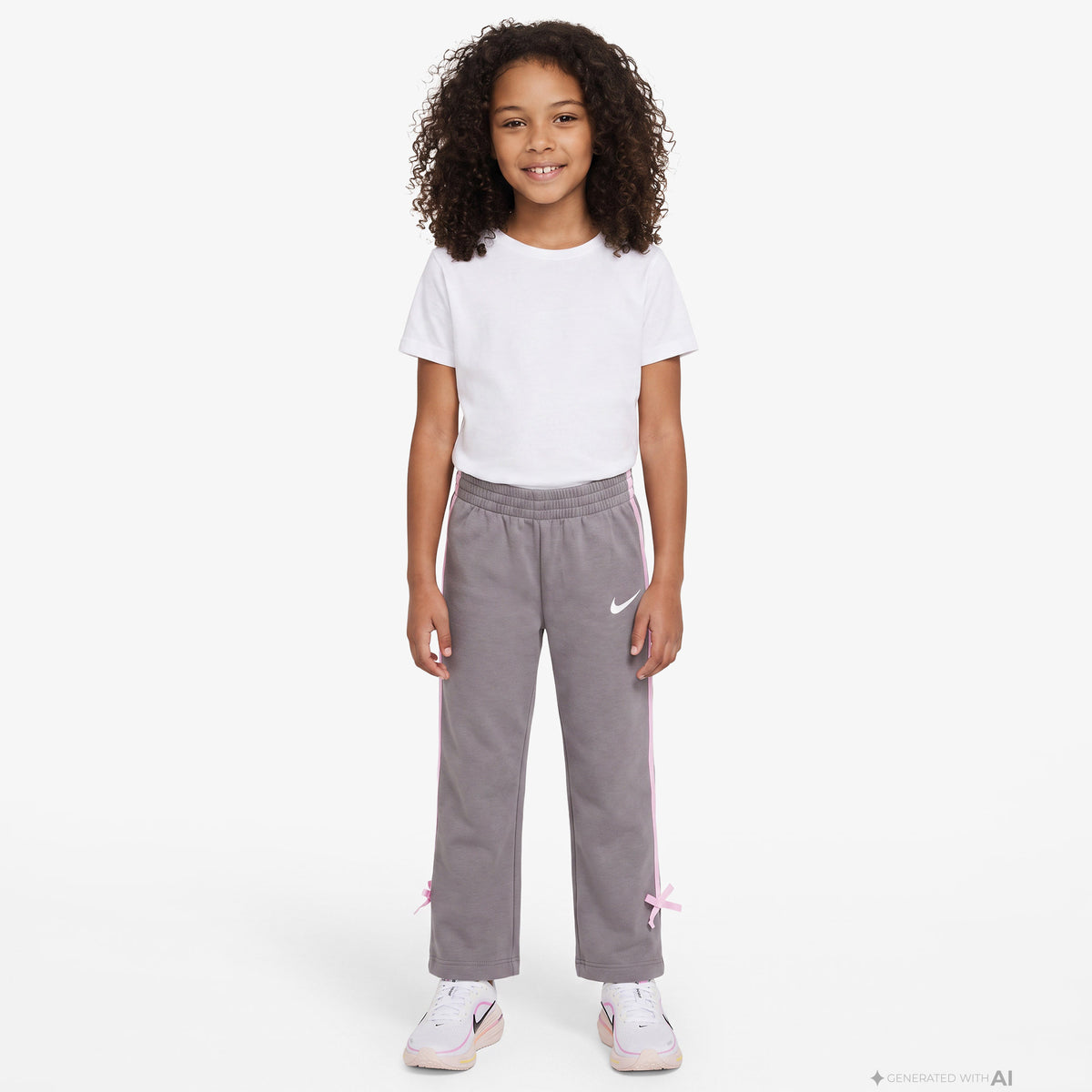 Nike Juxta-girl Fleece Çocuk Gri Eşofman Altı