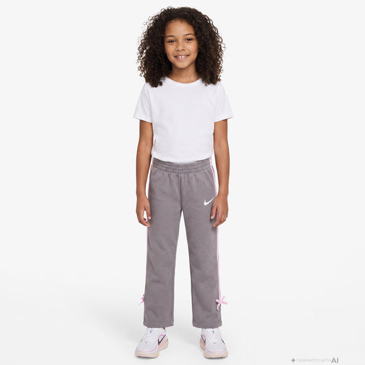 Nike Juxta-girl Fleece Çocuk Gri Eşofman Altı