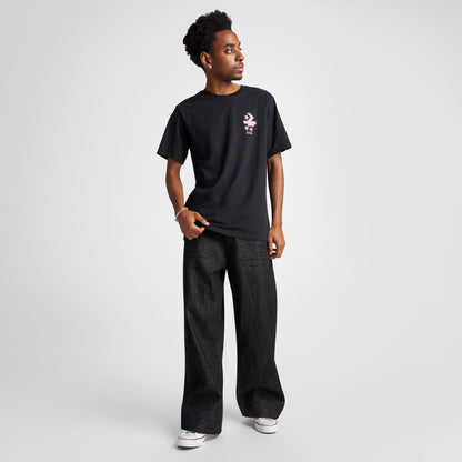 Converse Motel Erkek Siyah T-shirt