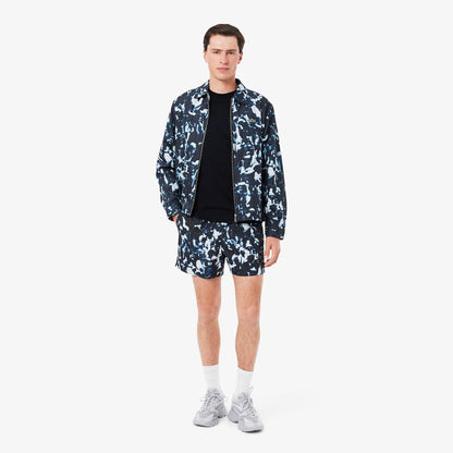 Lacoste Print Motif Erkek Siyah T-shirt