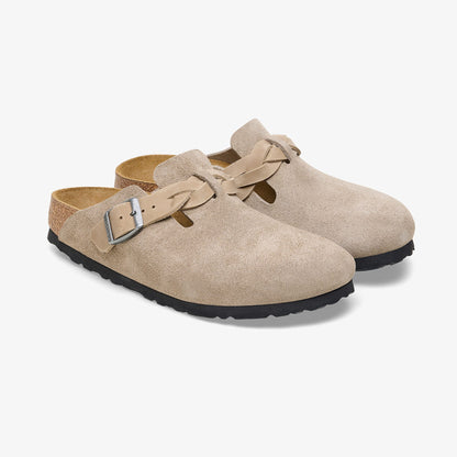 Birkenstock Boston Vl Braided Kadın Kahverengi Terlik