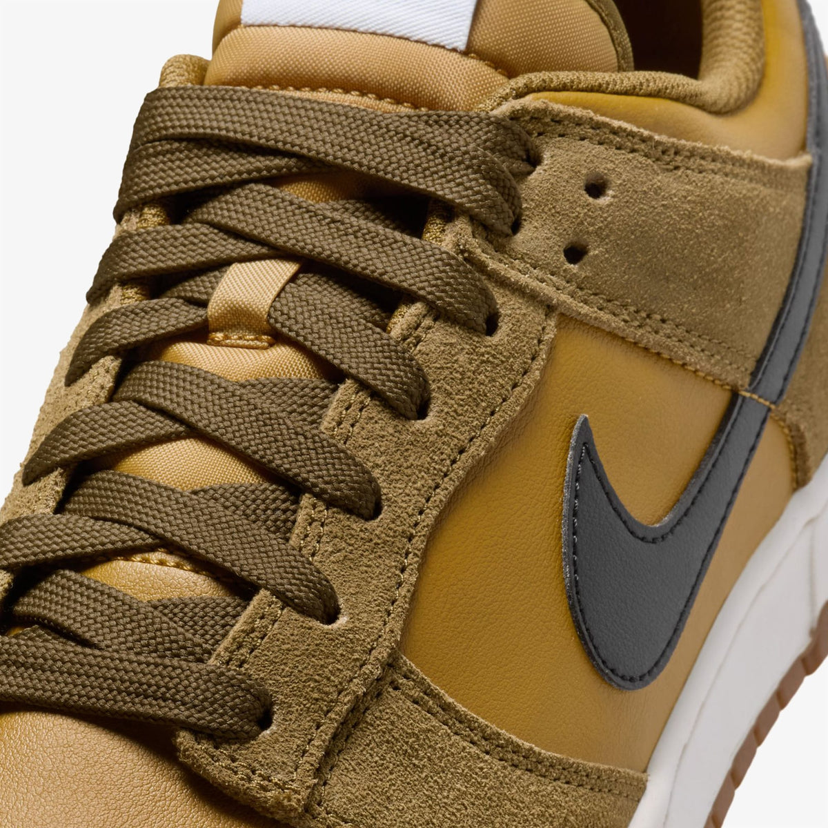 Nike Dunk Low Retro Se Ochre Olive Flak Gum Erkek Kahverengi Spor Ayakkabı