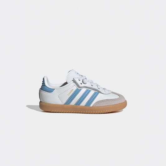 Adidas Samba Og Beyaz Bebek Bağcıklı Ayakkabı