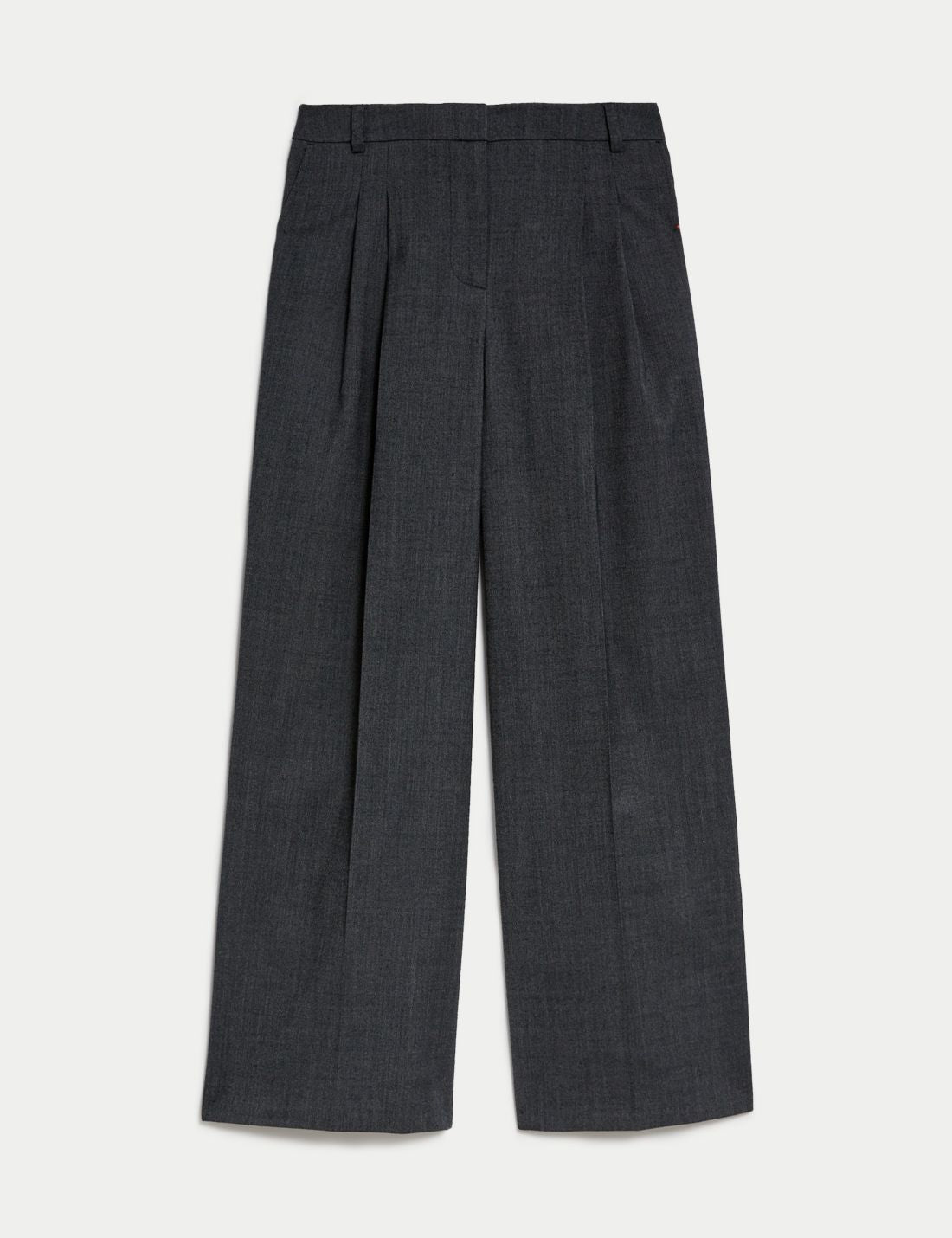 Wide Leg Yün Pantolon