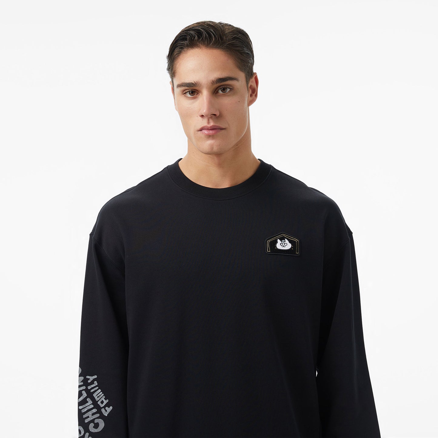 Anta Skaters Family Erkek Siyah Sweatshirt