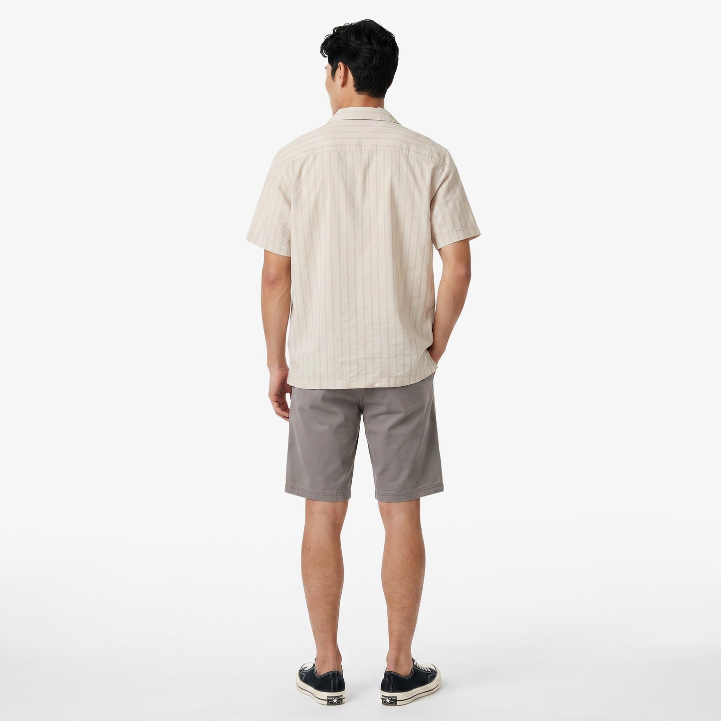 United4 Regular Fit Erkek Krem Gömlek