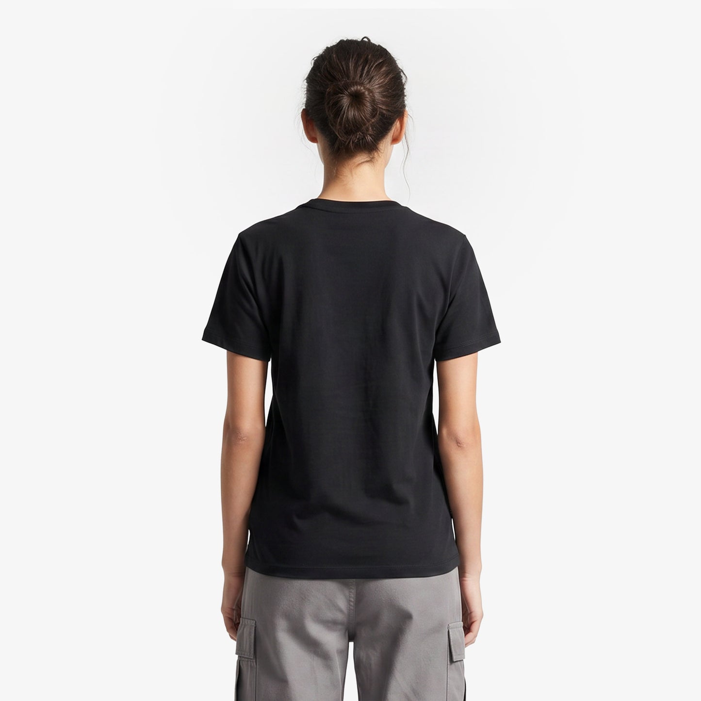 Converse Regular Fit Kadın Siyah T-shirt
