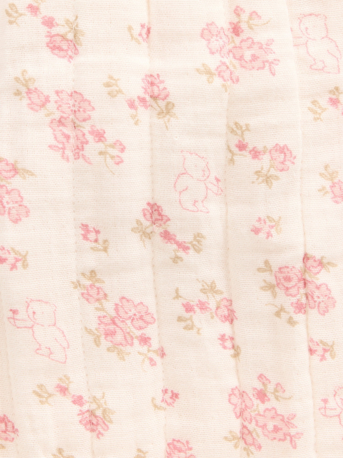 Çok Renkli Baby Kapitone Gauze Pull-on Pantolon