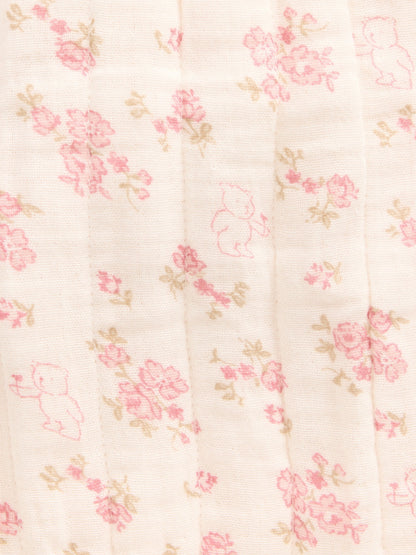 Çok Renkli Baby Kapitone Gauze Pull-on Pantolon