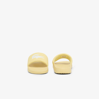 Lacoste Serve Slide 1.0 Kadın Sarı Terlik