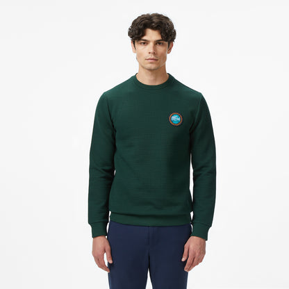 Lacoste Erkek Uzun Kollu Bisiklet Yaka Yeşil T-shirt