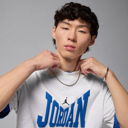 Jordan Brooklyn Erkek Gri T-shirt