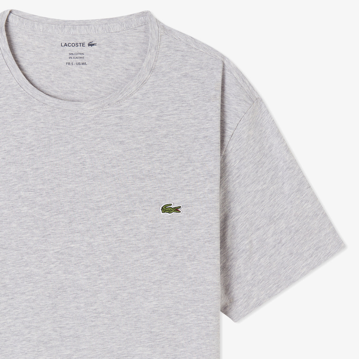 Lacoste Regular Fit Erkek Gri Tişört