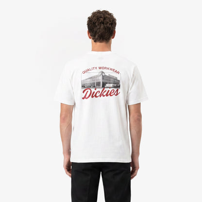 Dickies Wellsville Erkek Beyaz T-shirt