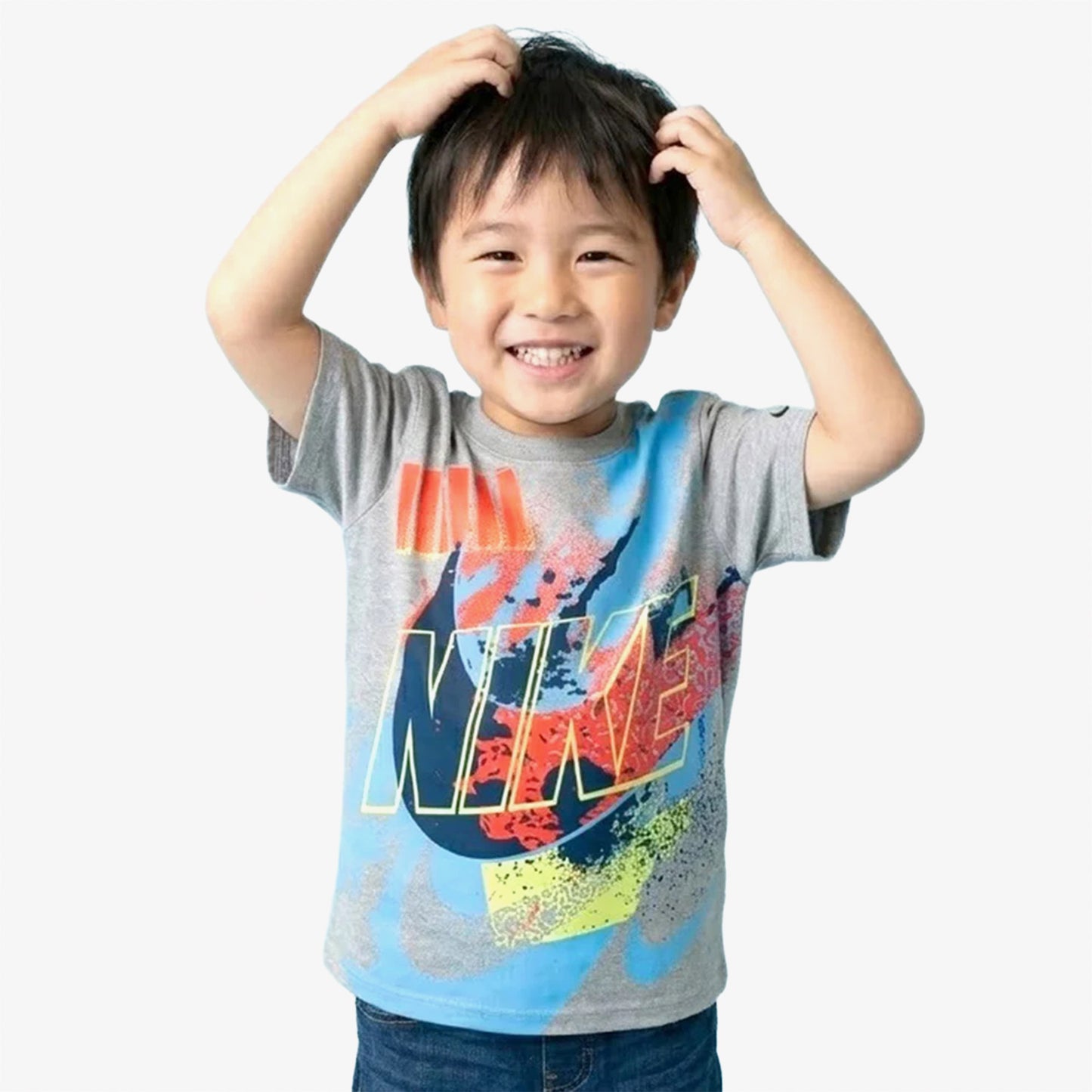 Nike Sportswear Çocuk Gri T-shirt