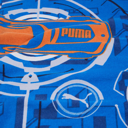 Puma Hot Wheels Graphic Çocuk Yeşil T-shirt