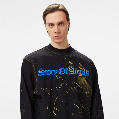 Story Of Angels Budha Dream Erkek Siyah T-shirt