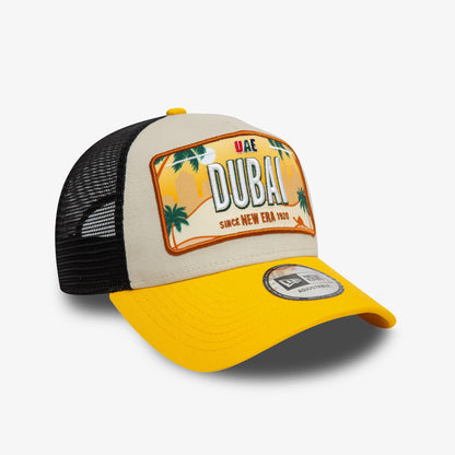 New Era License Plate Dubai Unisex Sarı Şapka