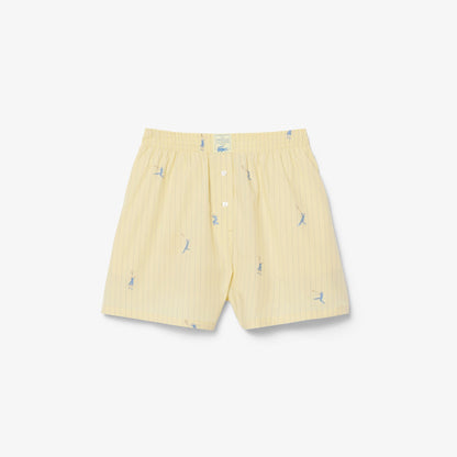 Lacoste Oversize Fit Kadın Sarı Şort