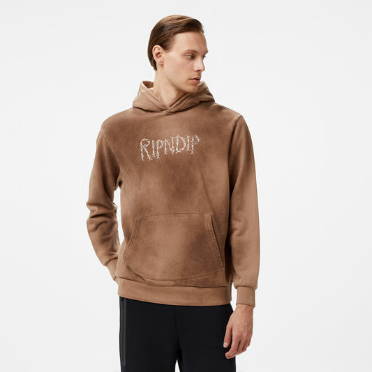 Ripndip Keep Out Erkek Kahverengi Sweatshirt