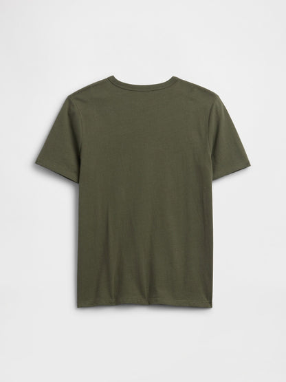 Haki Gap Grafik T-shirt