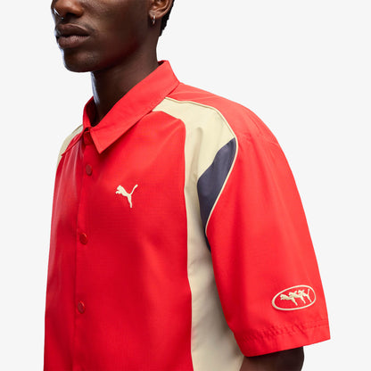 Puma Future Archive Unisex Kırmızı Gömlek