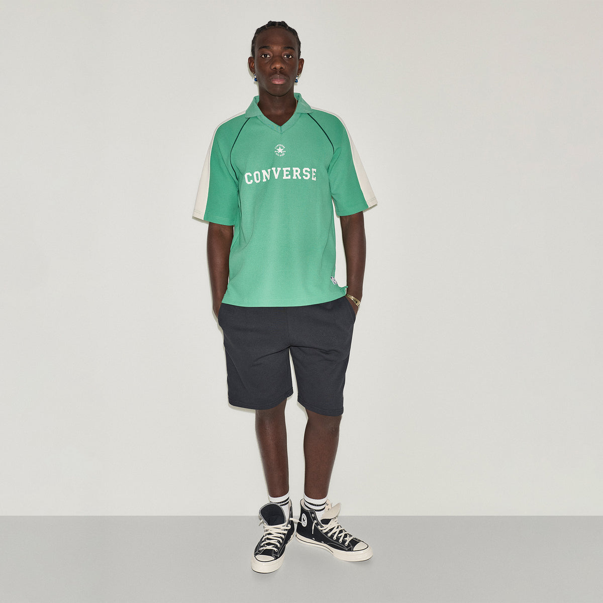Converse Erkek Yeşil T-shirt